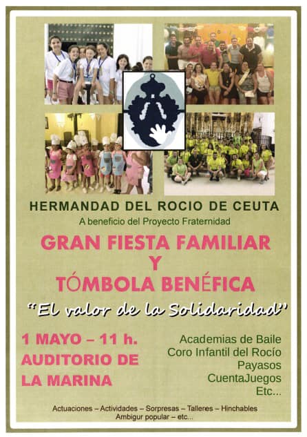 La hermandad del Rocío organiza la “I Fiesta Familiar” con carácter solidario