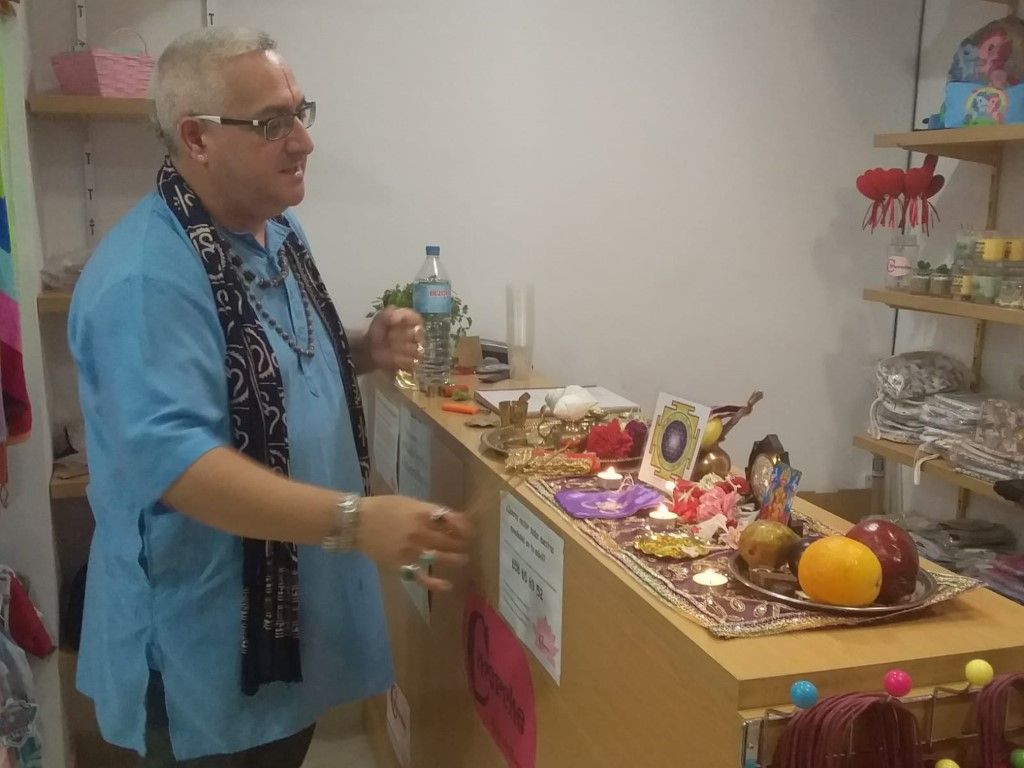 Bendición hindú de Casa Merche