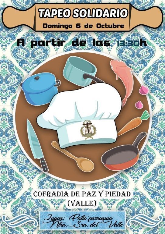La Cofradía del Valle organiza mañana su tradicional tapeo solidario