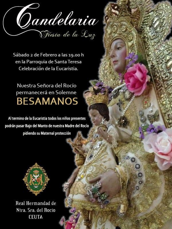 La Virgen del Rocío quedará expuesta el sábado en devoto besamanos