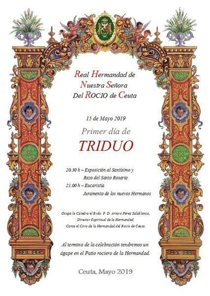 Hoy comienza el tríduo de la Hermandad del Rocío