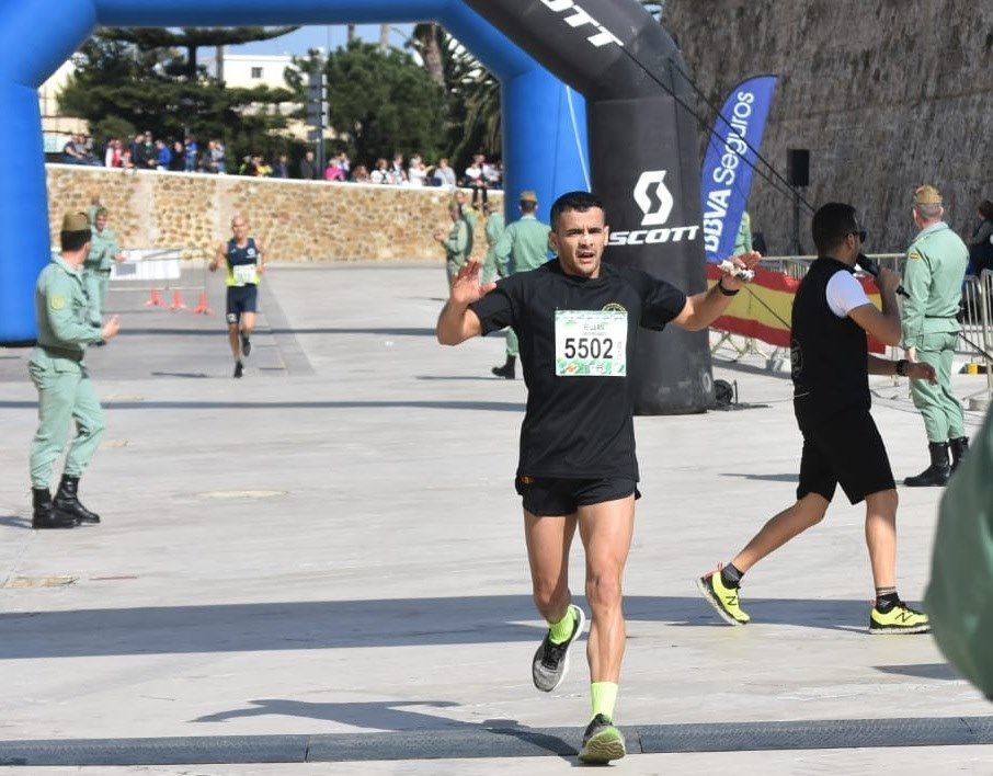 Hassan Amar y María Bohórquez ganan los ‘20 kilómetros de la Cuna de La Legión’