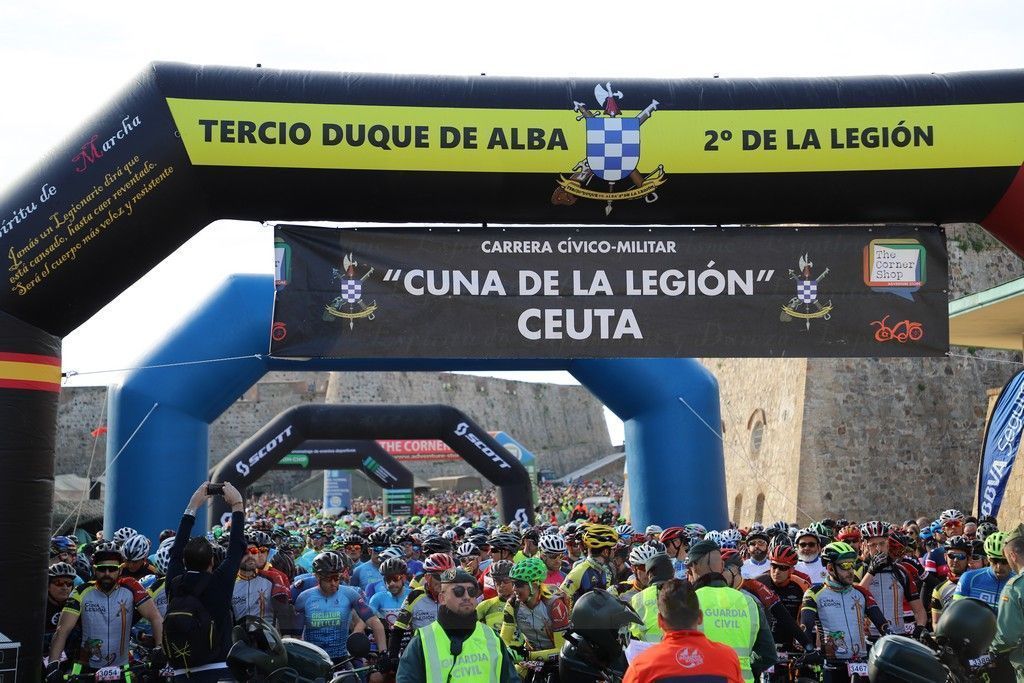 El marroquí Mohamed Zaky gana la prueba de bicicleta de montaña de la ‘Cuna’