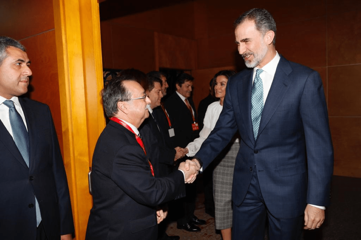 El rey Felipe VI recibirá al presidente Vivas en la Zarzuela