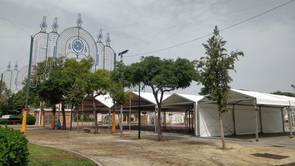 La Feria va tomando forma poco a poco.
