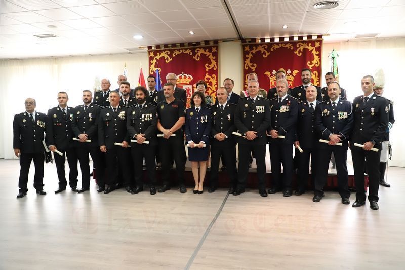 La Policía Local conmemora San Urbano con una misa y la entrega de condecoraciones.