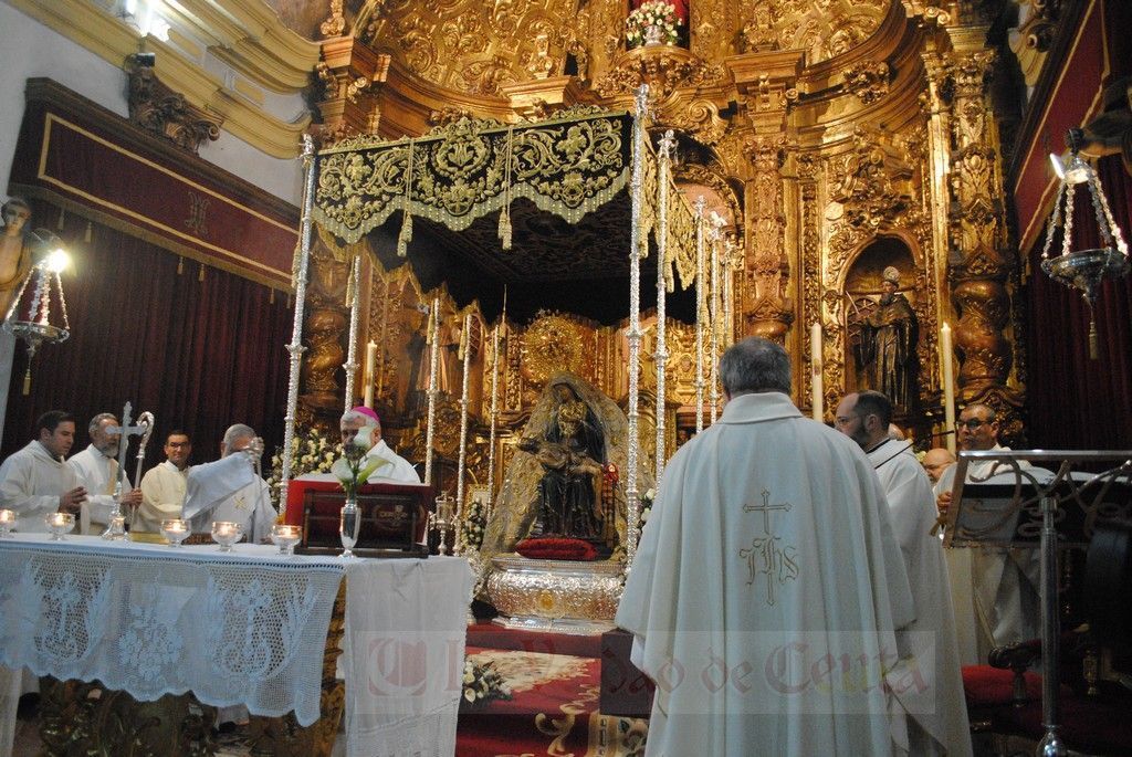 El VI Centenario de la llegada de la Patrona a Ceuta culmina con la renovación del Voto de Acción de Gracias.