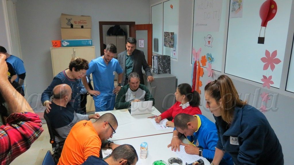 COCEMFE recibe la visita de la delegada y el director del Imserso en Ceuta