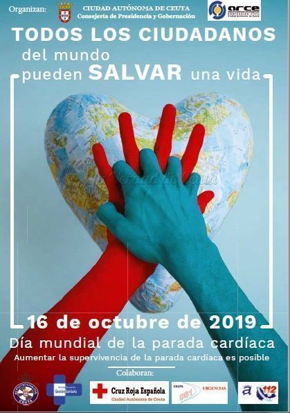 Protección Civil pondrá en marcha varias actividades para conmemorar el Día Mundial del Paro Cardíaco