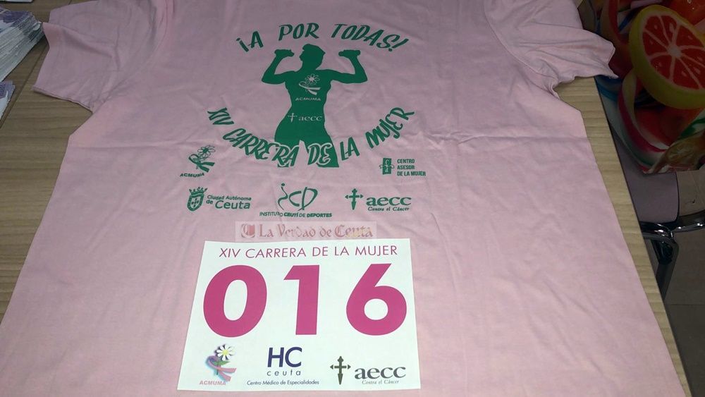 A falta de unas 400 camisetas para cerrar las inscripciones para participar en la carrera de la Mujer 