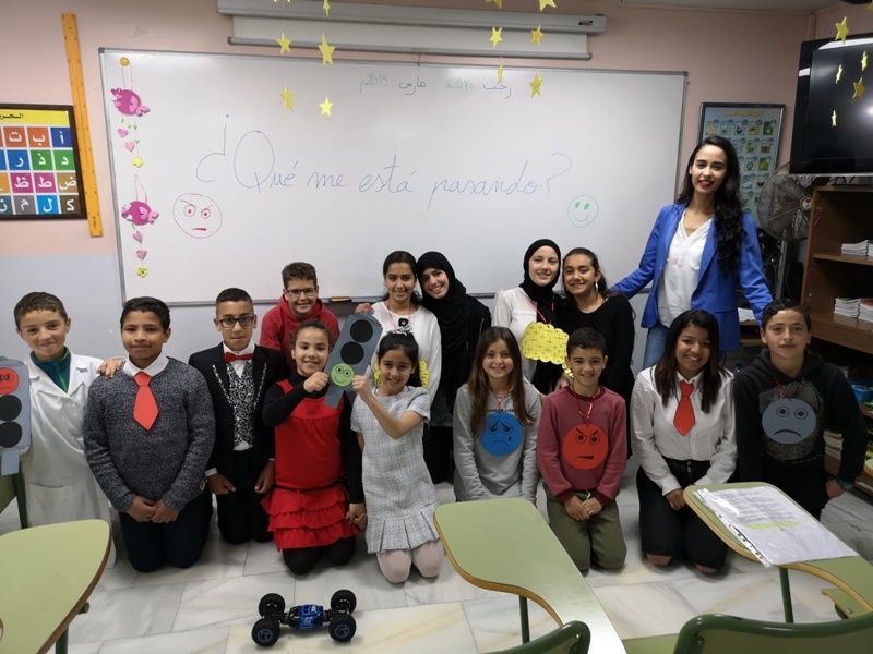 Los menores de Digmun celebran el “Día Mundial del Teatro”
