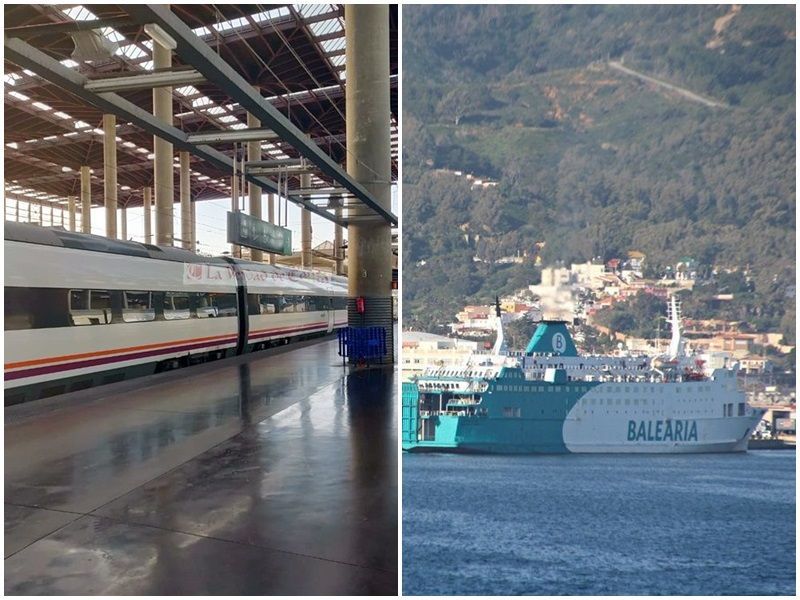 Varios viajeros ceutíes critican la actitud vejatoria de Baleária y Renfe para con sus usuarios