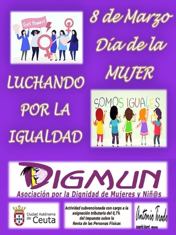 DIGMUN prepara varias actividades para celebrar el Día de la Mujer
