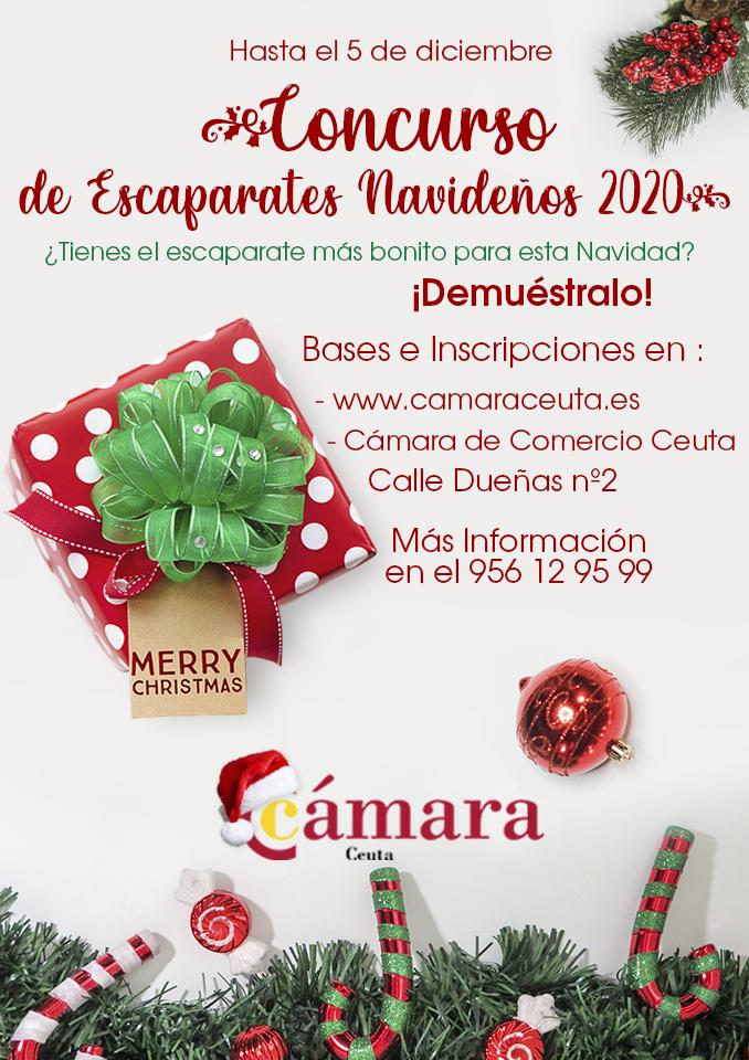 La Cámara de Comercio organiza el concurso de escaparates navideños
