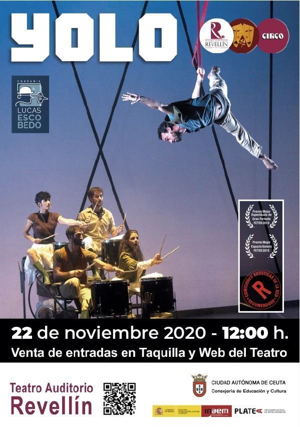 El espectáculo de circo Yolo tendrá lugar finalmente el domingo día 22