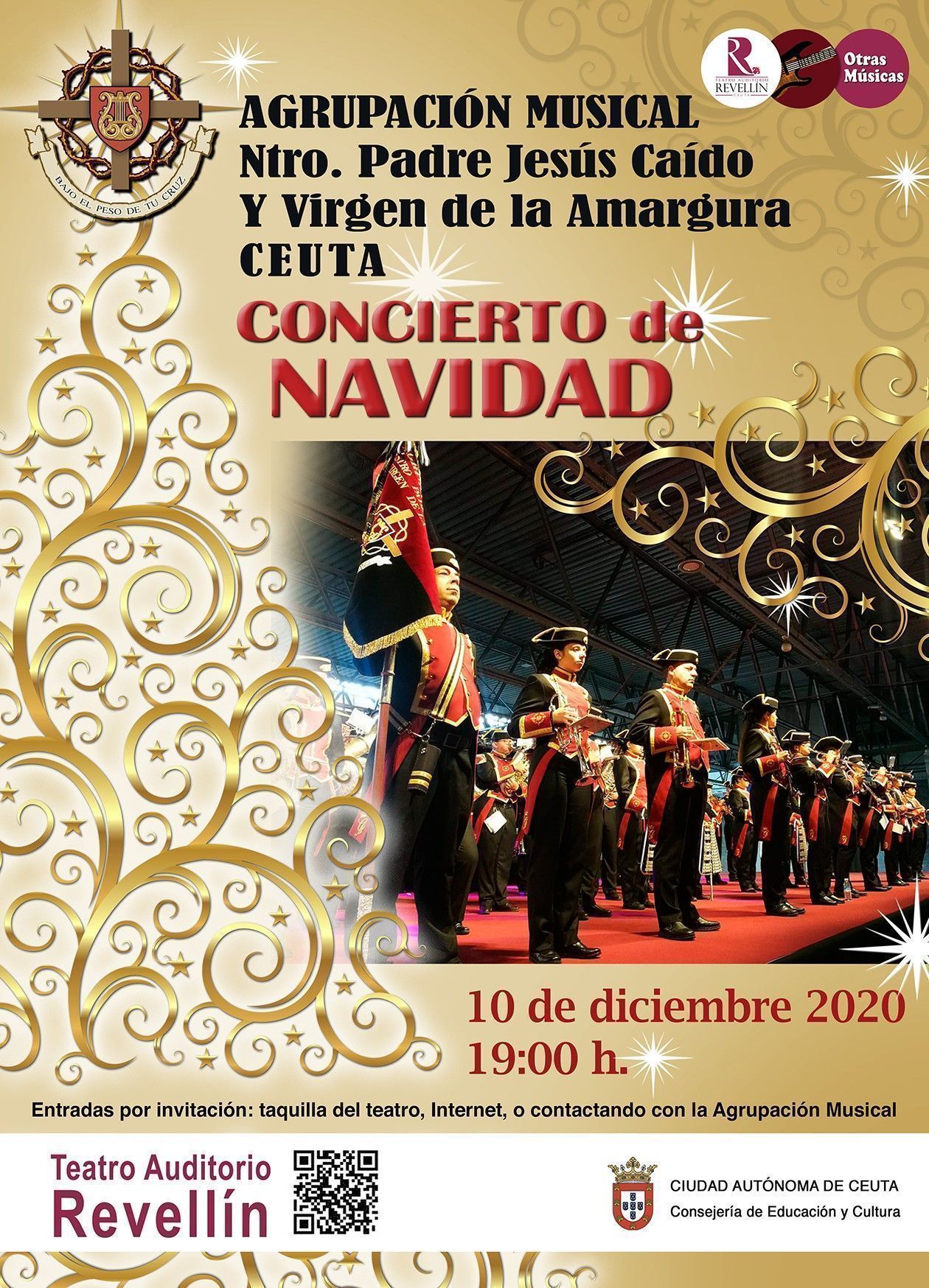 La Banda de la Amargura ofrecerá un concierto el 10 de diciembre