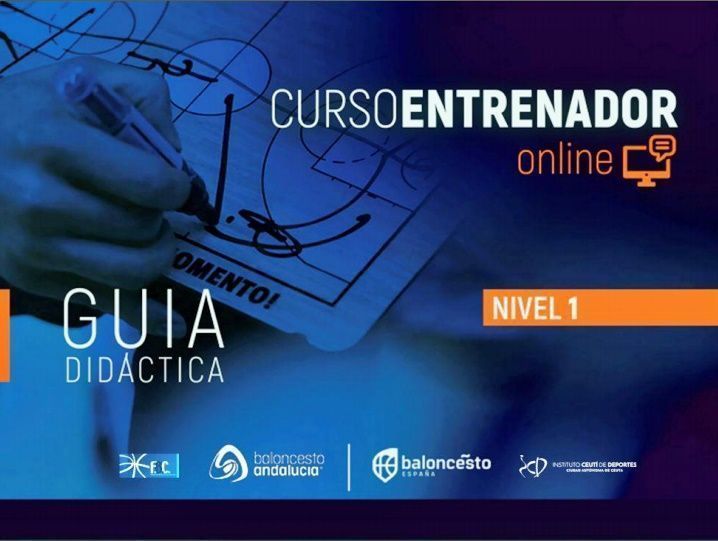 La Federación de Baloncesto de Ceuta organiza conjuntamente con la Federación  andaluza, un curso online para entrenadores