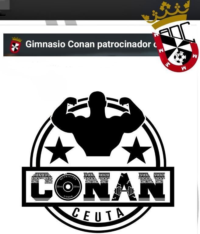 Conan será uno de los patrocinadores de la AD Ceuta 2020-2021