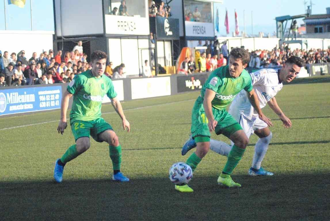 La AD Ceuta, que dio la cara en la primera parte, cae en la Copa ante la Real Sociedad