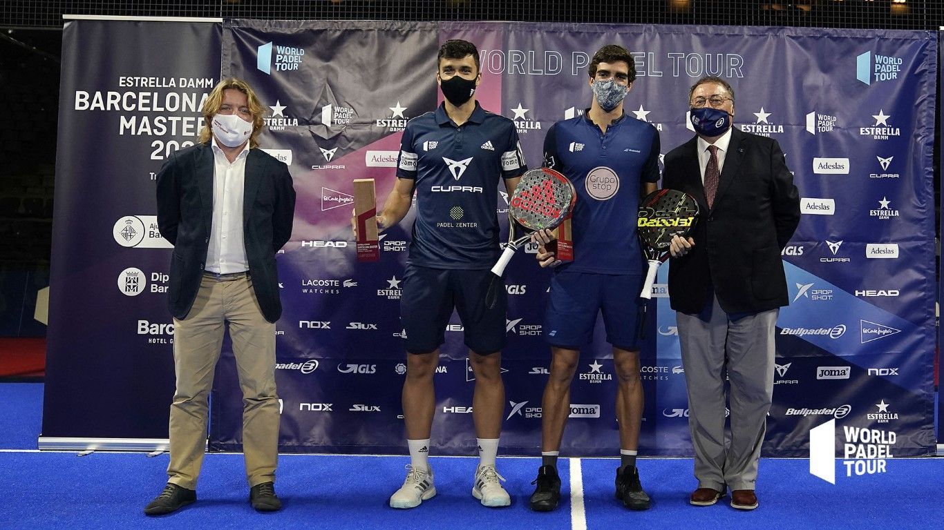 Lebrón y Galán, campeones del Estrella Damm Barcelona Master de padel