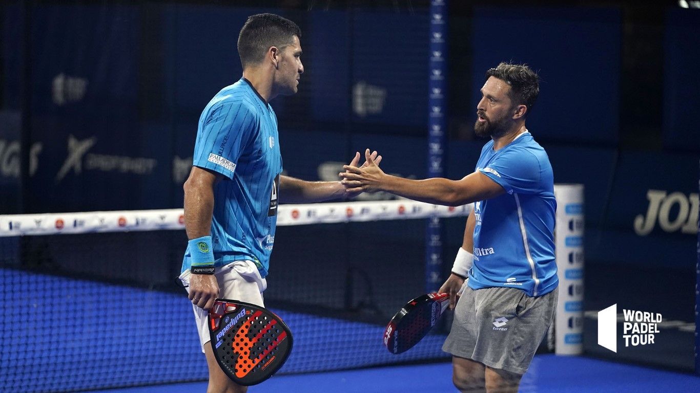 Lebrón/Galán-Mati/Maxi y Silingo/Di Nenno-Bela/Tapia, semifinales del Open de Madrid del World Padel