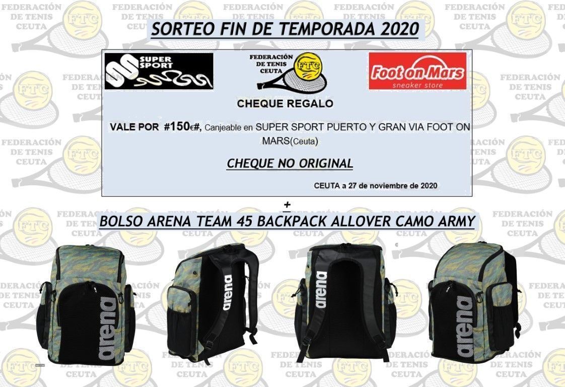 La Federación de Tenis organiza su sorteo de fin de temporada con premios en las tiendas Super Sport