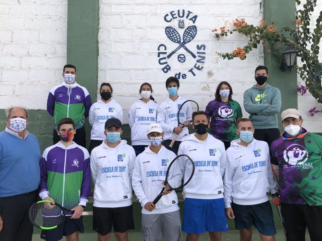 La Federación de Tenis de Ceuta finaliza un curso de formación de monitores y entrenadores