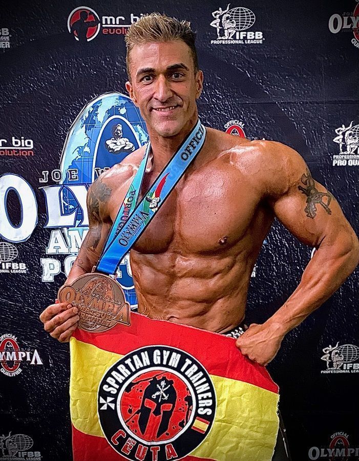 Mariano Catarecha consigue el bronce en el Mr. Olympia Amateur Portugal