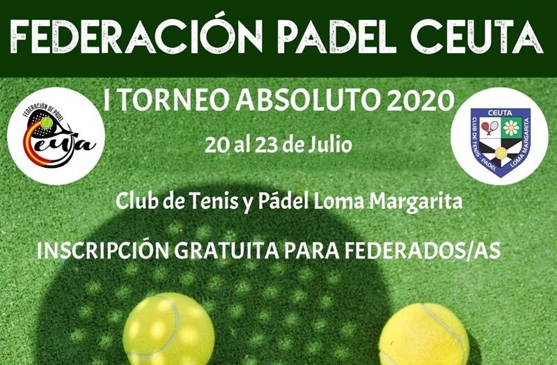 La Federación de Pádel organiza un torneo y un campus para la semana del 20-24 de julio