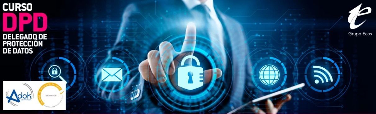 La academia ECOS obtiene la certificación para dar cursos de experto en protección de datos