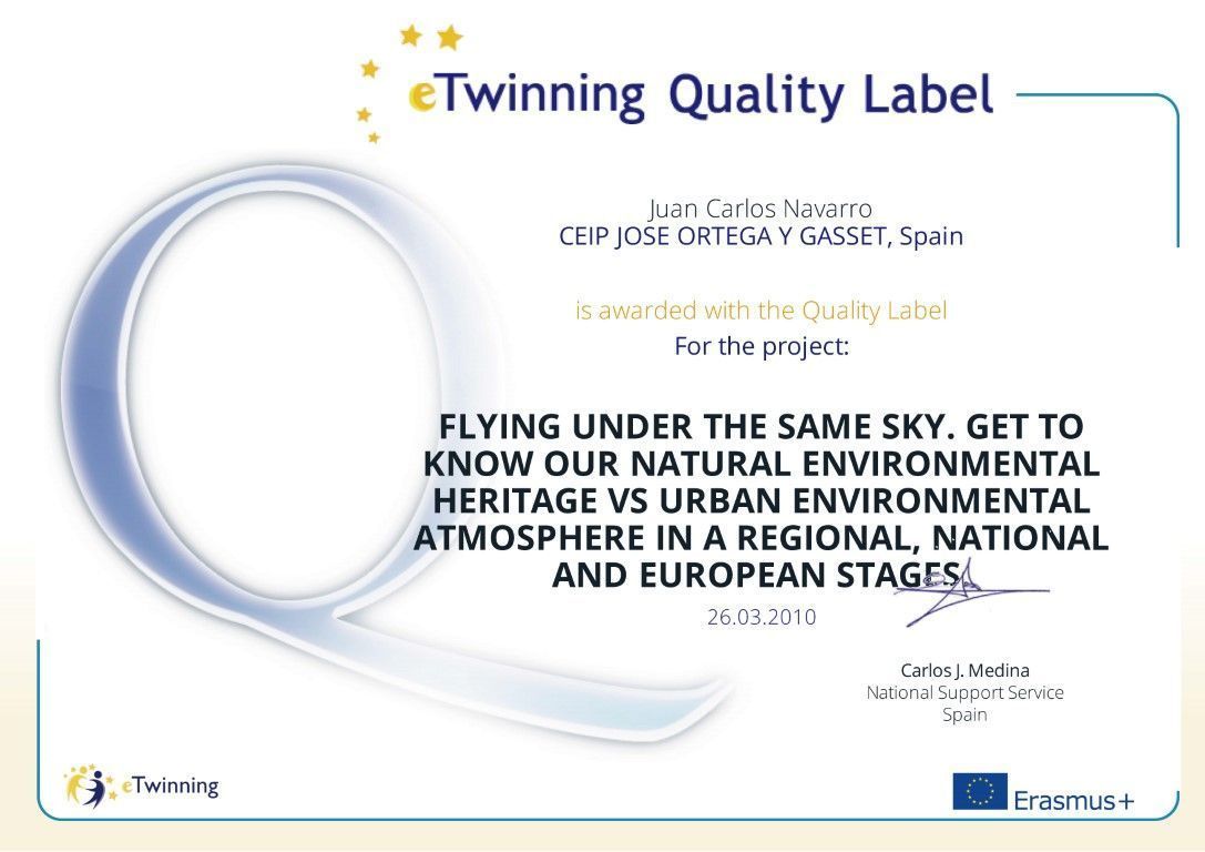 Juan Ignacio Pozo lídera el segundo proyecto Etwinning del Ortega y Gasset