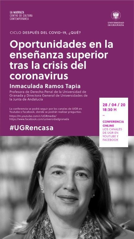 La directora general de Universidad de la Junta habla del futuro de la enseñanza universitaria