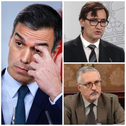 Se presenta ante la fiscalía un dosier contra Pedro Sánchez, Illa y Alfonso María Jiménez Palacios, director del INGESA