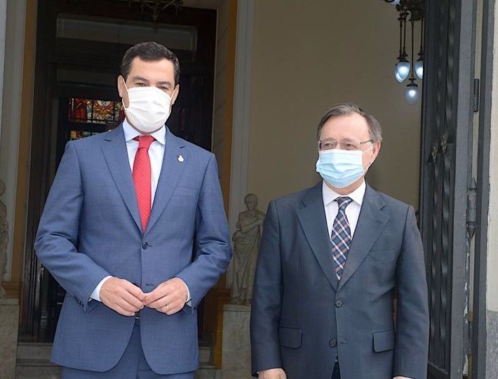 Juan Vivas felicita a Juanma Moreno por su histórica victoria en Andalucía