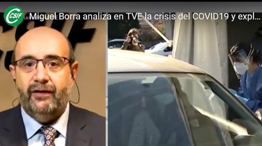 CSIF ofrece su disposición a Pedro Sánchez a un acuerdo de Estado por el impacto del coronavirus