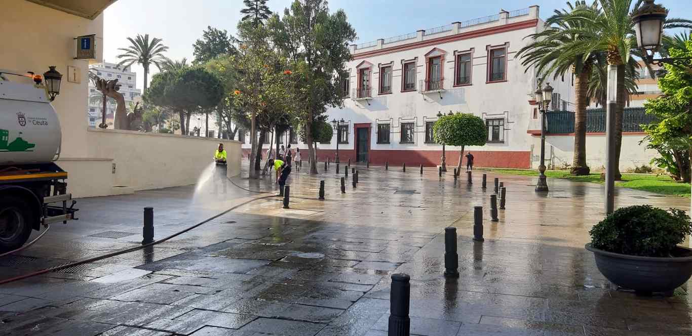 TRACE sigue trabajando para desinfectar la Ciudad