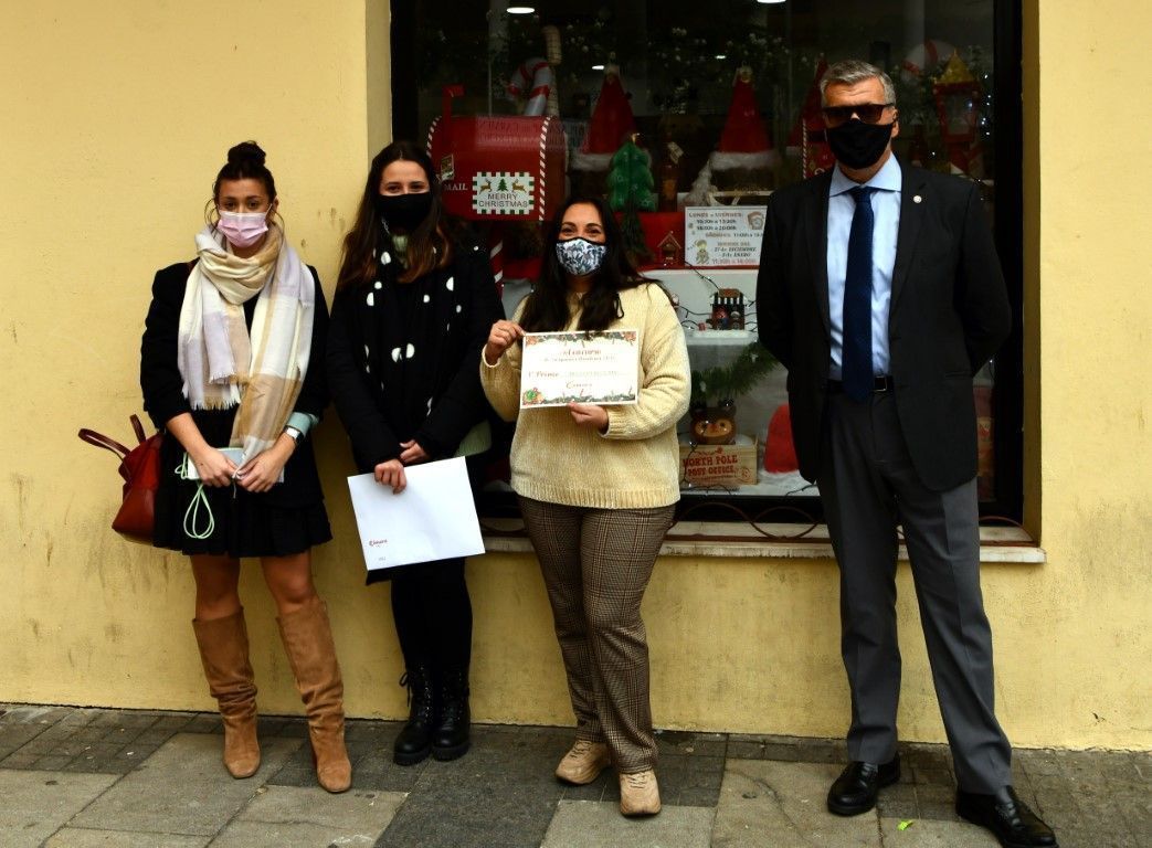 La Cámara de Comercio entrega sus premios al mejor escaparate navideño