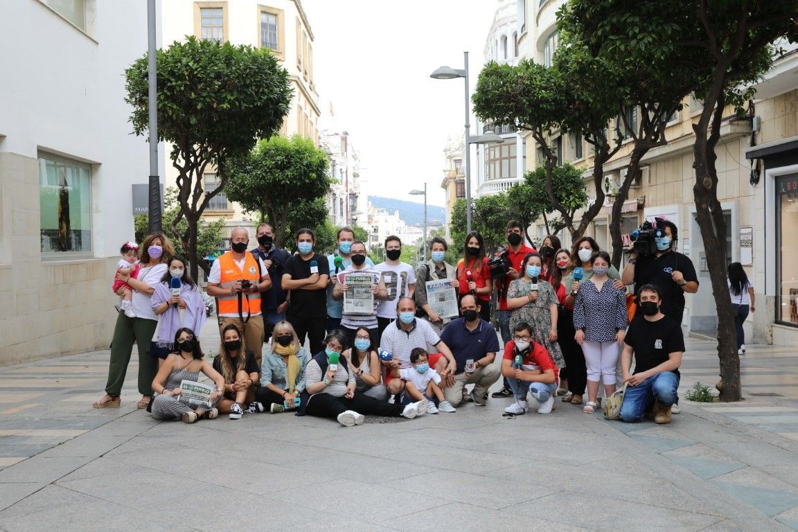 Los periodistas y los usuarios de Síndrome de Down, unidos por una buena causa