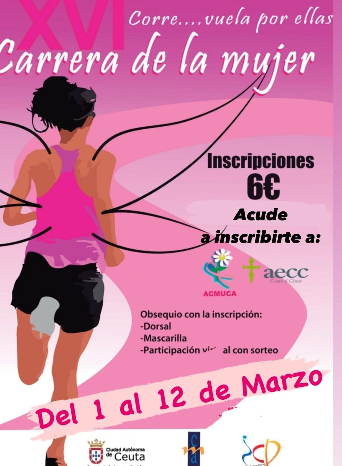 La XVI Carrera de la Mujer cierra el plazo de inscripción al conseguir las 3.000 participaciones