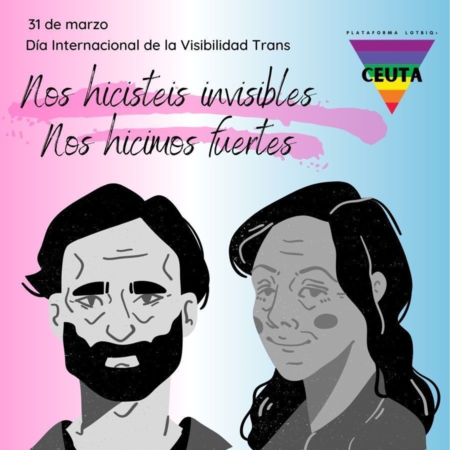 La Plataforma LGTBI+ de Ceuta reivindica que este colectivo no debe estar sujeto a debates o discusiones