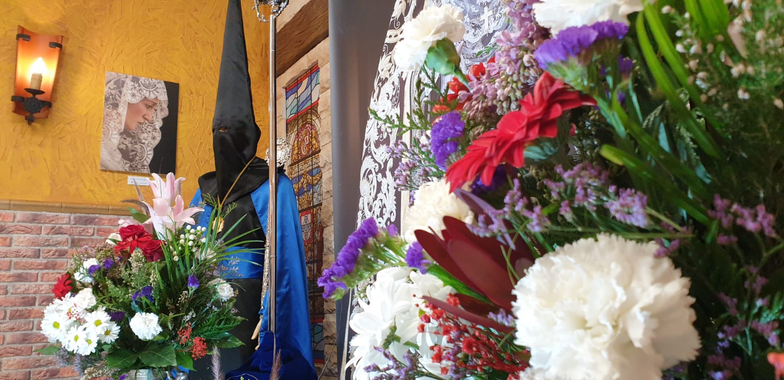 Queda inaugurada la exposición "Dolorosas de Ceuta" en la Casa Regional de Ceuta en Melilla