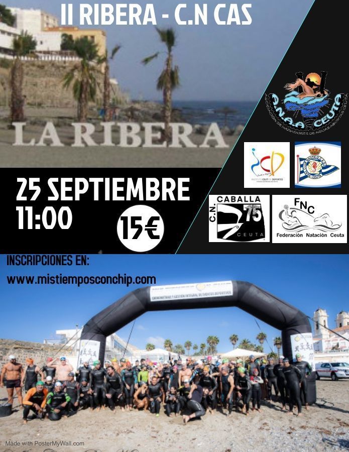 Este sábado se celebra la II edición de la travesía a nado “Ribera-CAS”