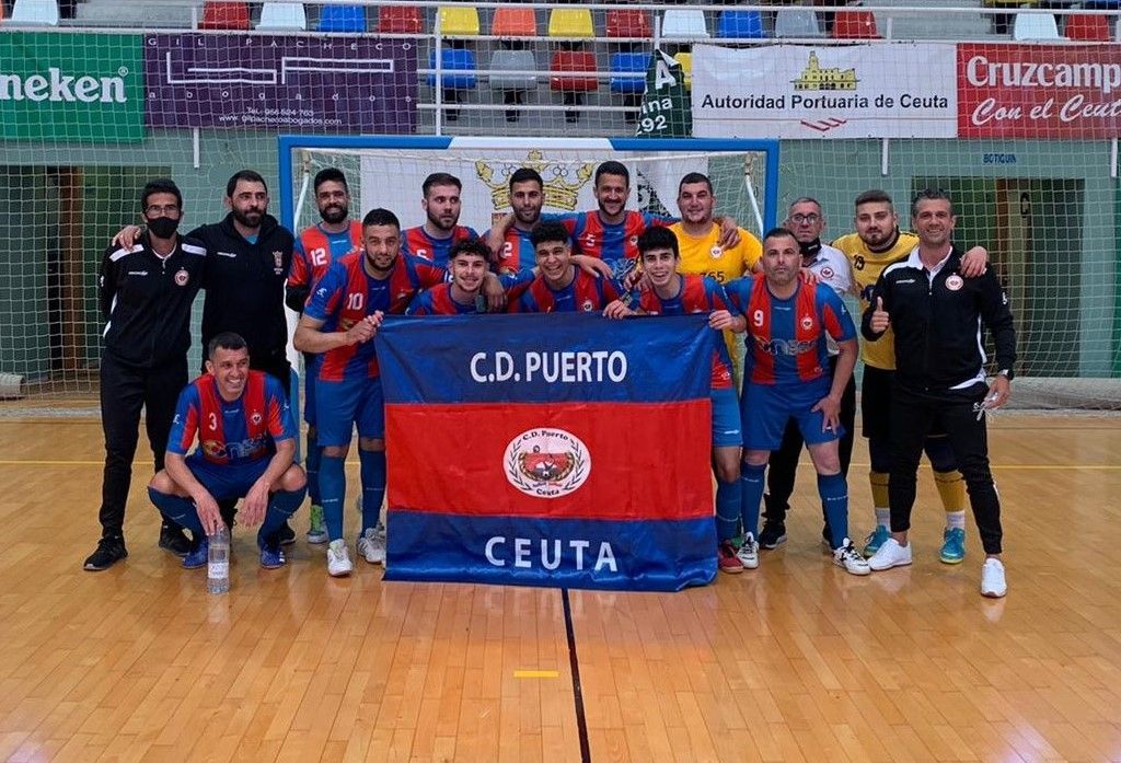 El CD Puerto se proclama campeón de la Liga de Tercera División de Fútbol Sala