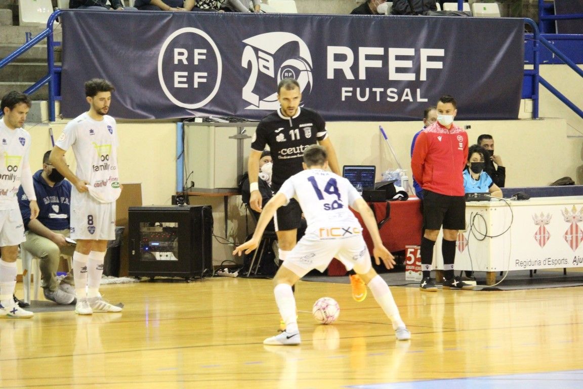 Dura derrota del UA Ceutí en Alzira por 5-0. Imagen: Alzira FS