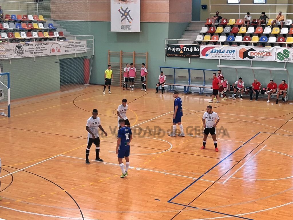 El partido entre el Móstoles FS y la UA Ceutí suspendido por los casos de covid en el equipo caballa