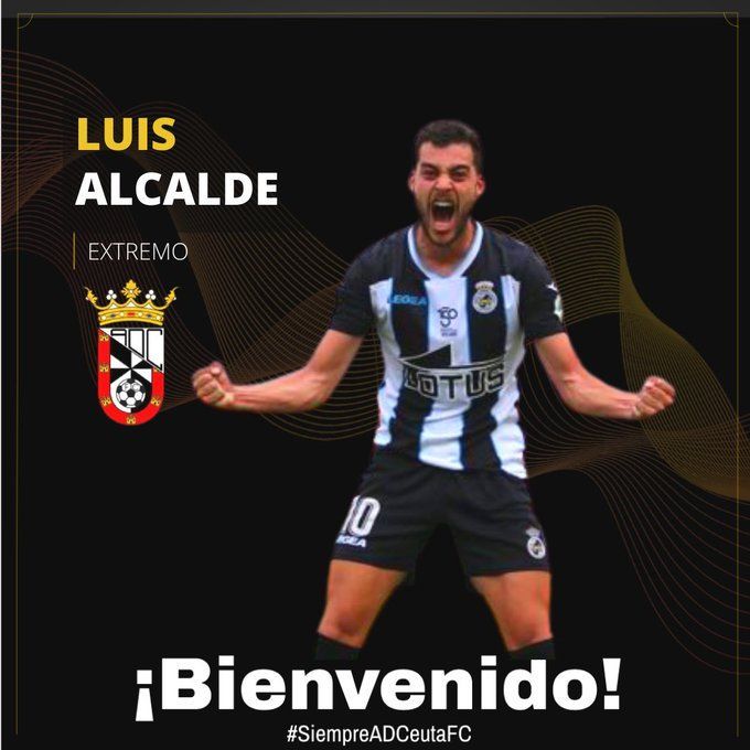 El extremo Luis Alcalde se une a la plantilla de la AD Ceuta FC