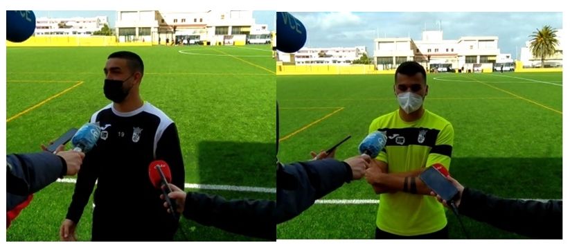 La AD Ceuta presenta a Capa y Dani Muñoz