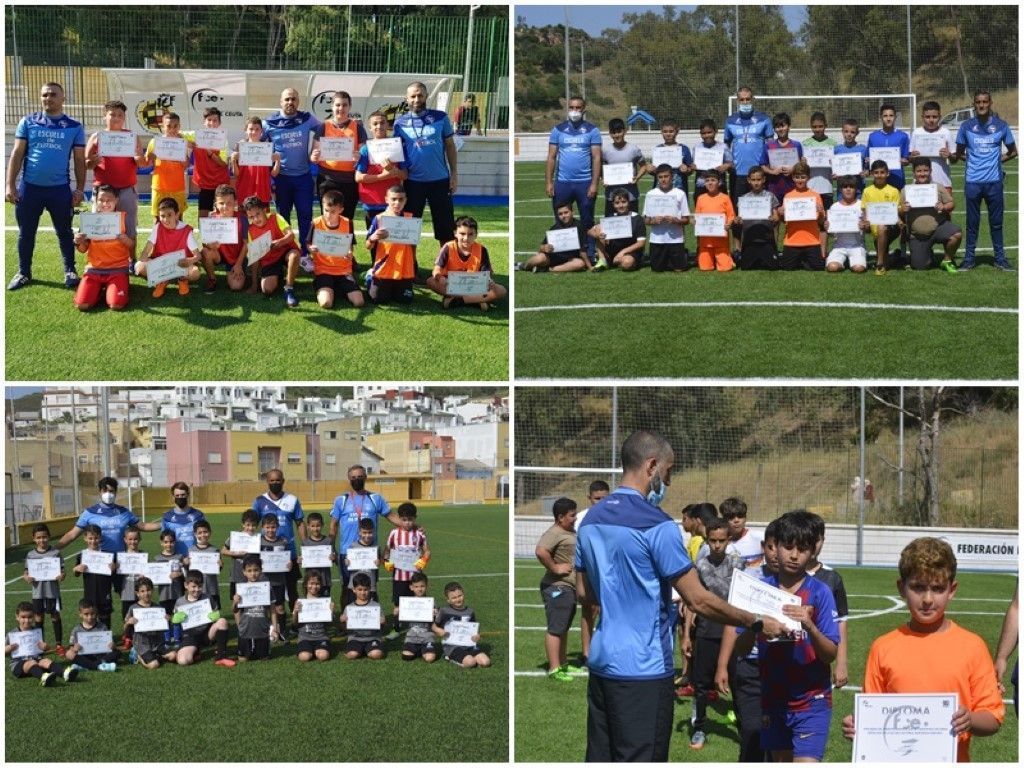 La FFCE clausura sus Escuelas Deportivas de la temporada 2020-2021