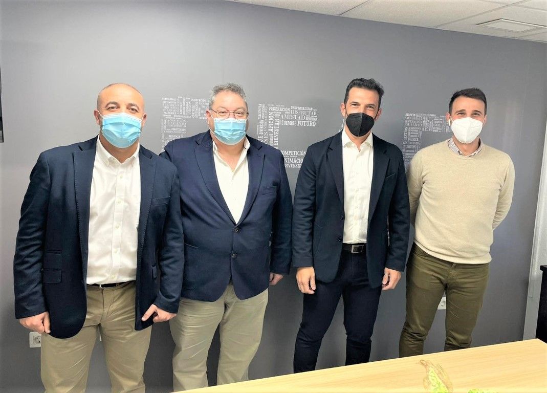 Reunión de trabajo entre el Comité de Árbitros de la FFCE y de la RFAF  