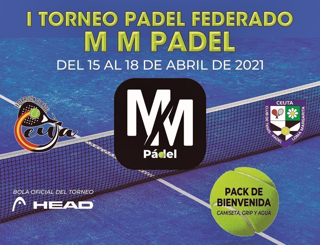 El jueves 15 de abril arranca el calendario de competición de la Federación de Pádel